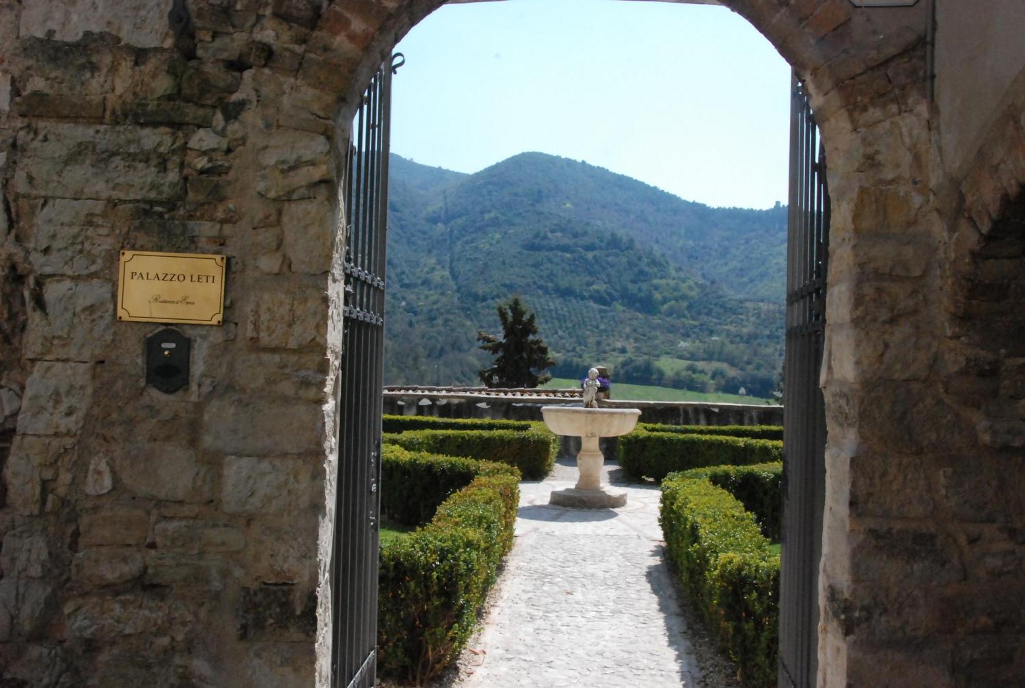 Palazzo Leti Residenza D'Epoca Otel Spoleto Dış mekan fotoğraf